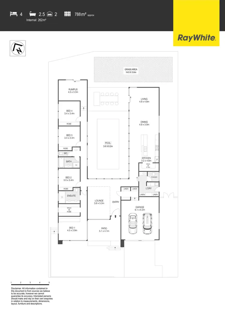 Floorplan of Homely house listing, 106 Scrivener Street, O'connor ACT 2602