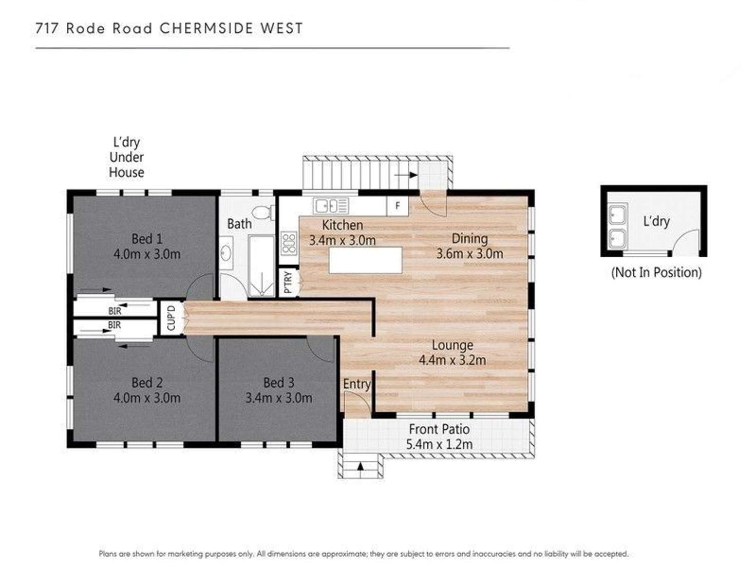 Floorplan of Homely house listing, 717 Rode Road, Chermside West QLD 4032