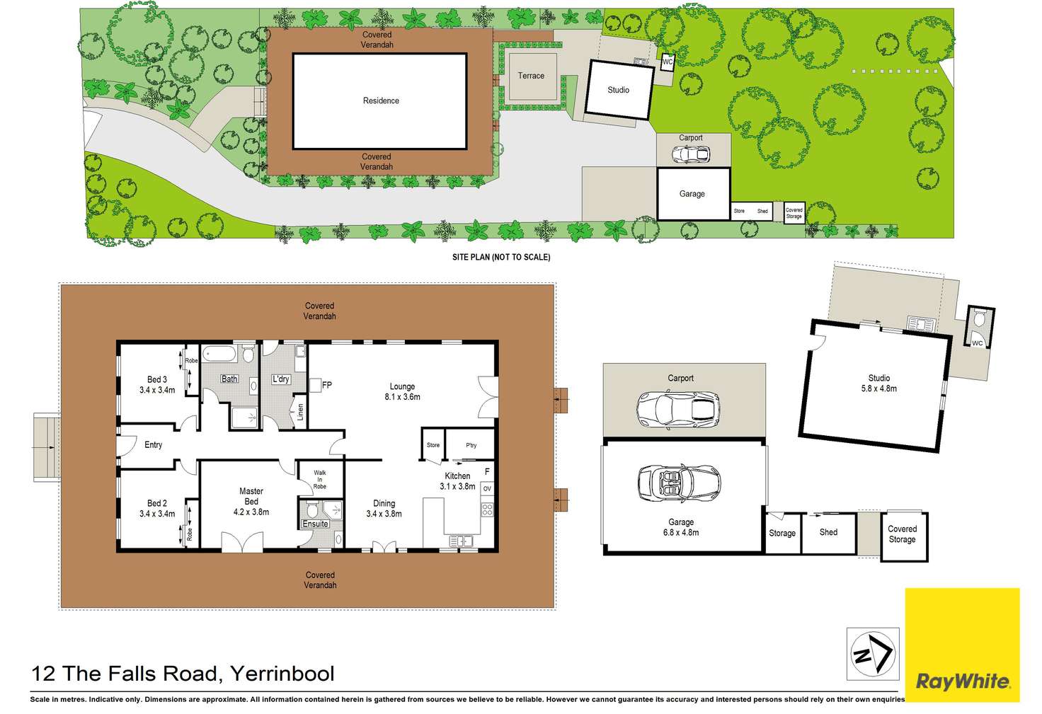 Floorplan of Homely house listing, 12 The Falls Road, Yerrinbool NSW 2575
