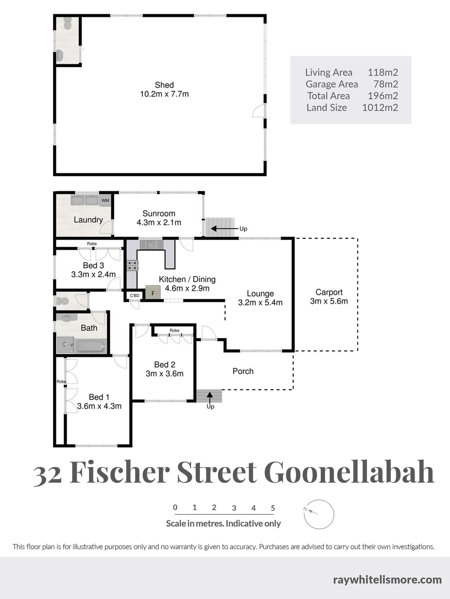 Floorplan of Homely house listing, 32 Fischer Street, Goonellabah NSW 2480