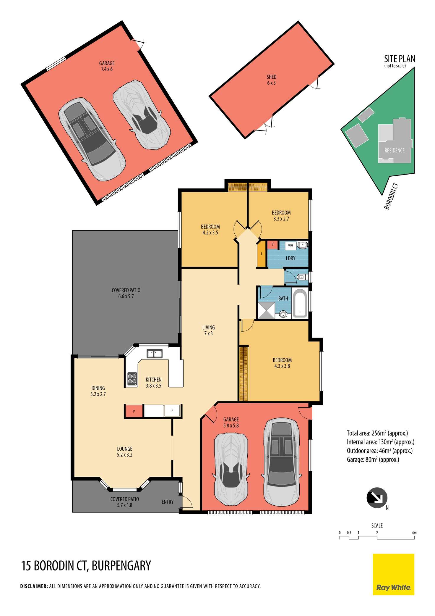 Floorplan of Homely house listing, 15 Borodin Court, Burpengary QLD 4505