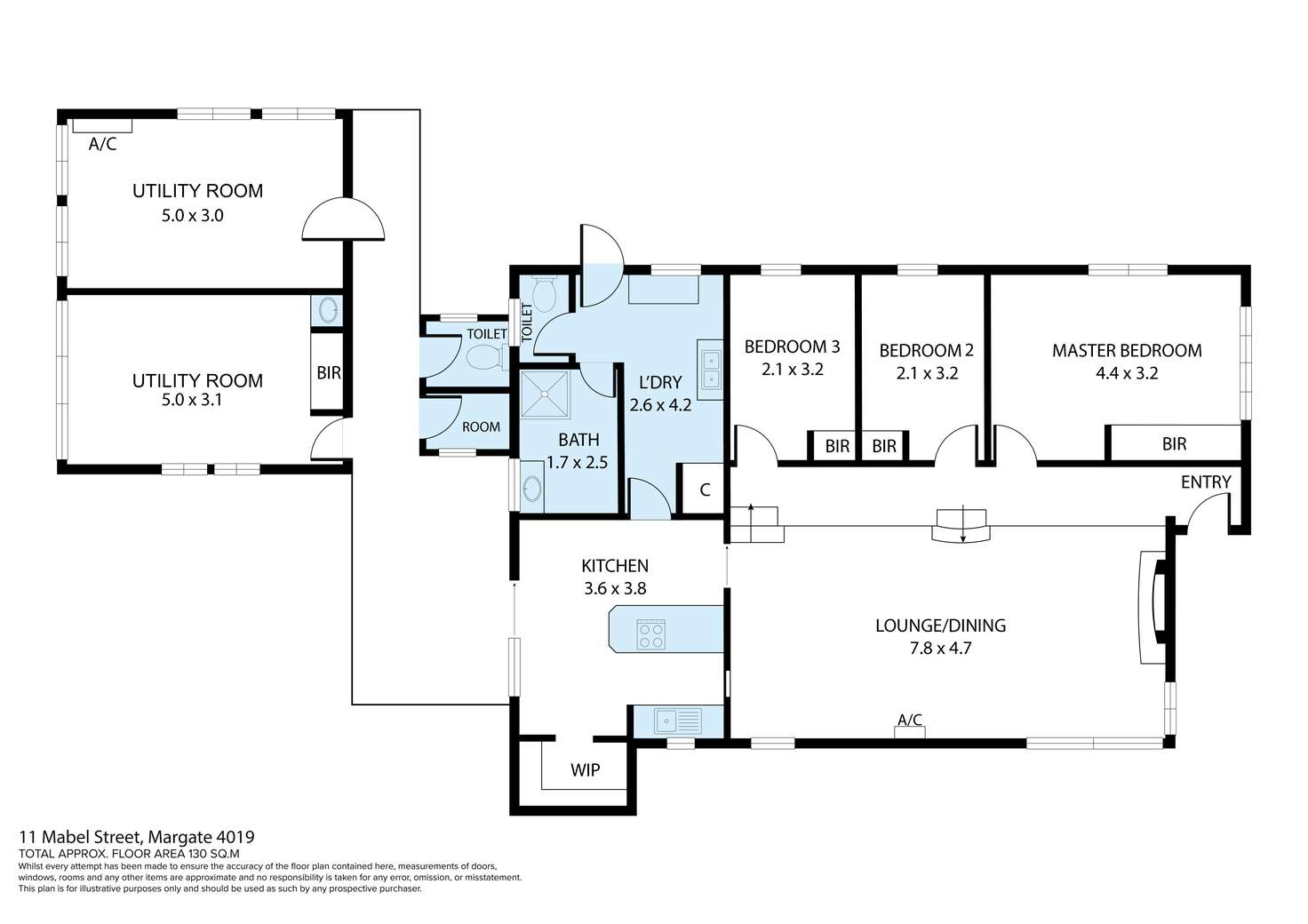 Floorplan of Homely house listing, 11 Mabel Street, Margate QLD 4019