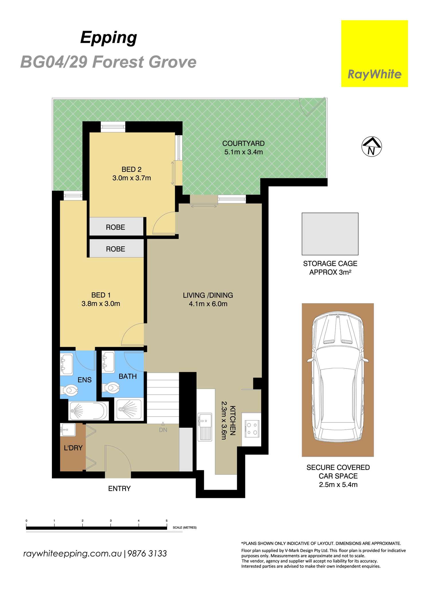 Floorplan of Homely apartment listing, BG04/29 Forest Grove, Epping NSW 2121