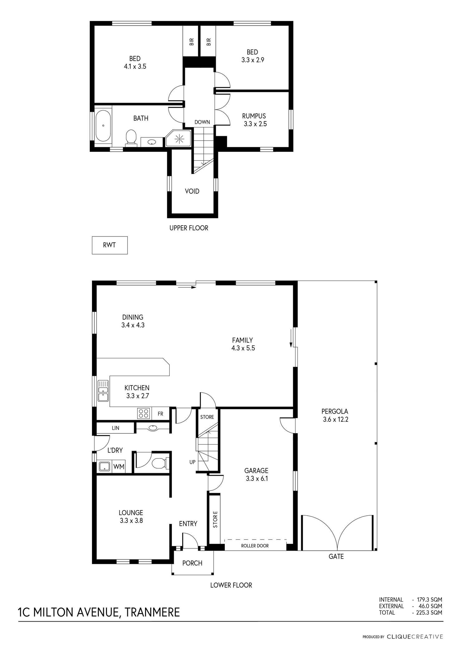 Floorplan of Homely house listing, 1C Milton Avenue, Tranmere SA 5073