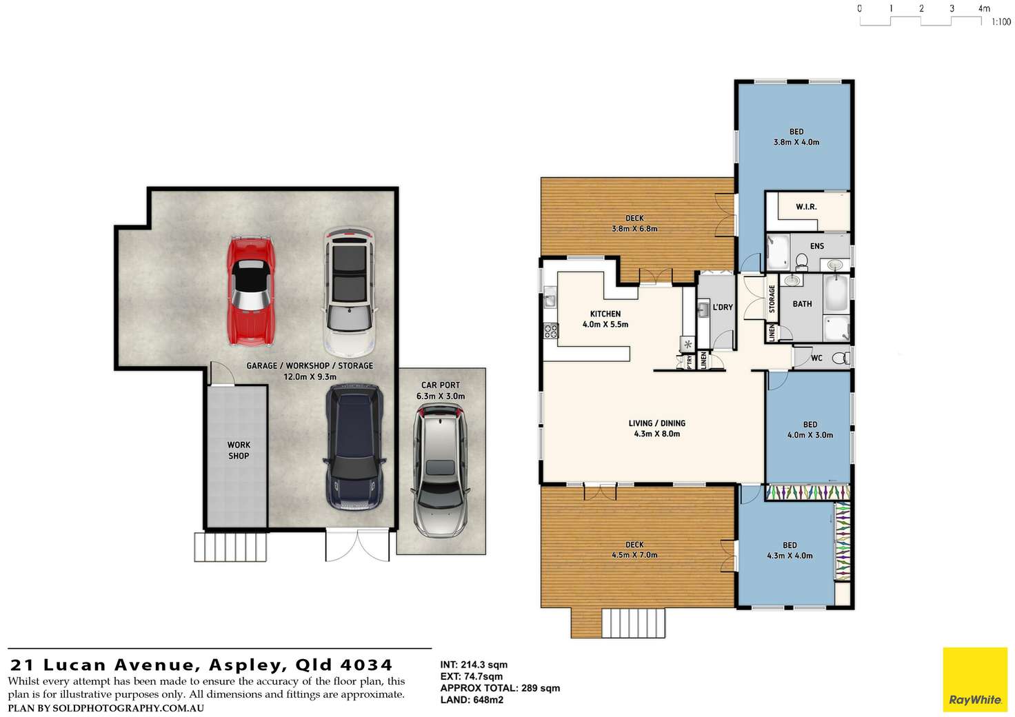 Floorplan of Homely house listing, 21 Lucan Avenue, Aspley QLD 4034