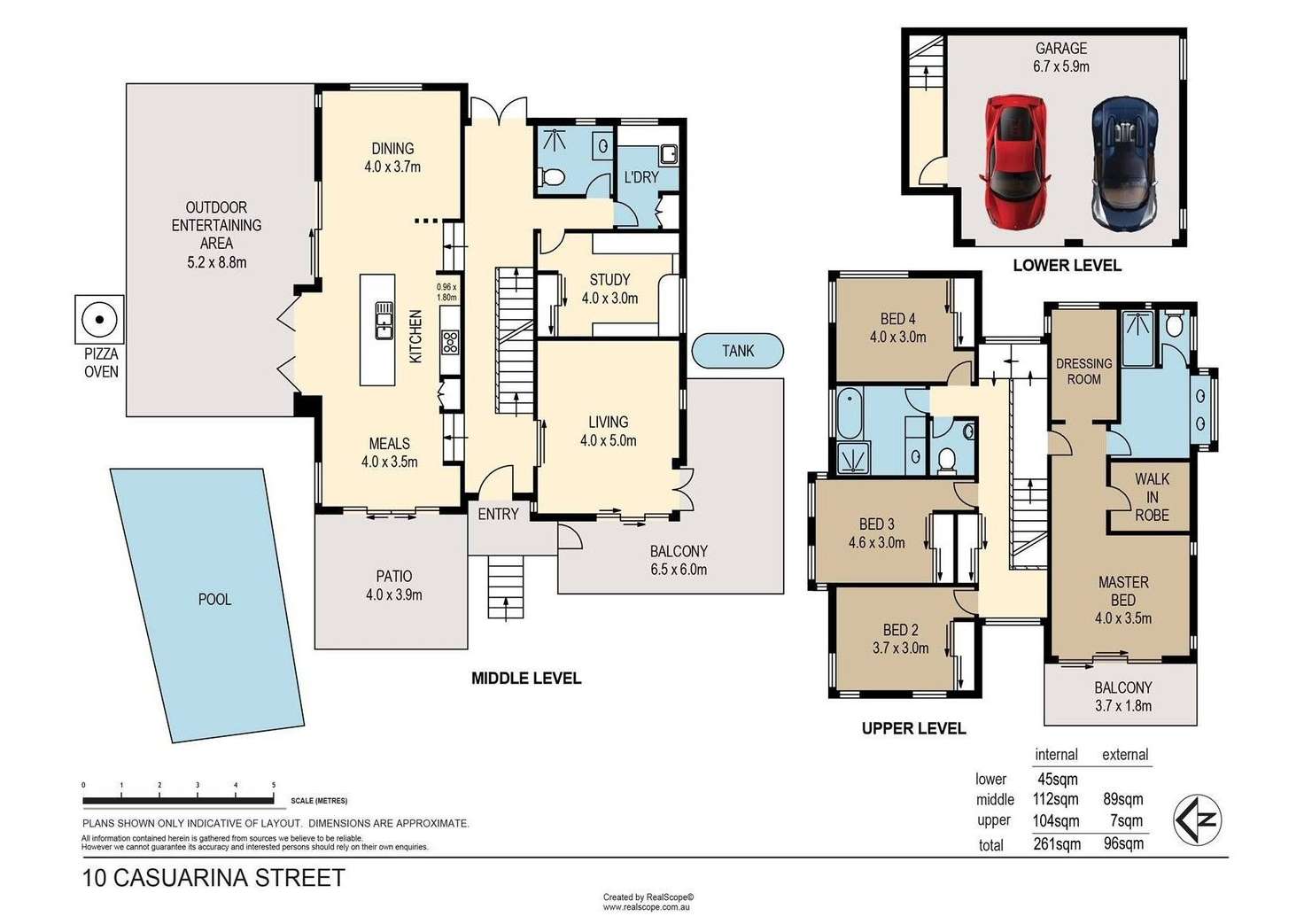 Floorplan of Homely house listing, 10 Casuarina Street, Seventeen Mile Rocks QLD 4073