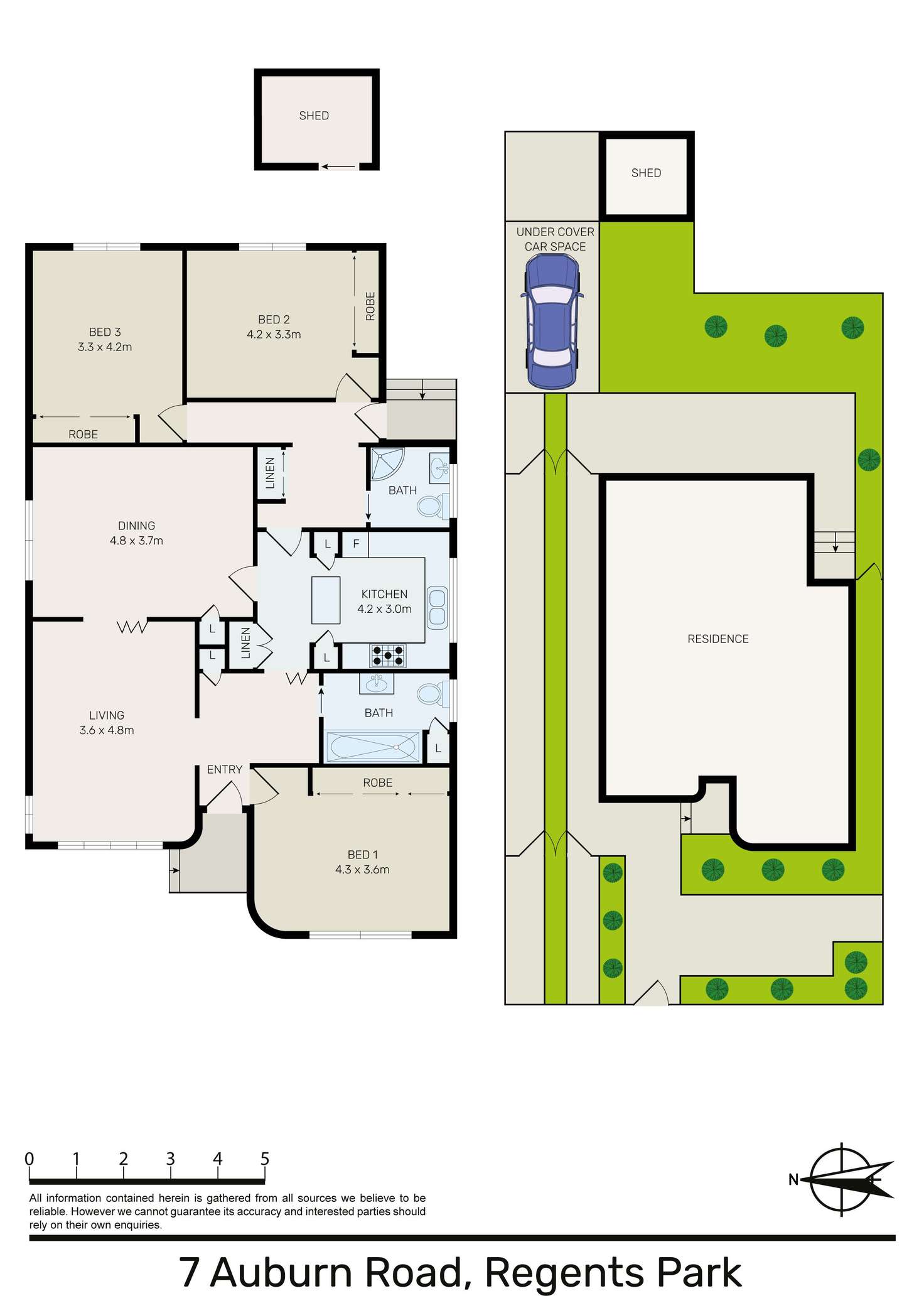 Floorplan of Homely house listing, 7 Auburn Road, Regents Park NSW 2143