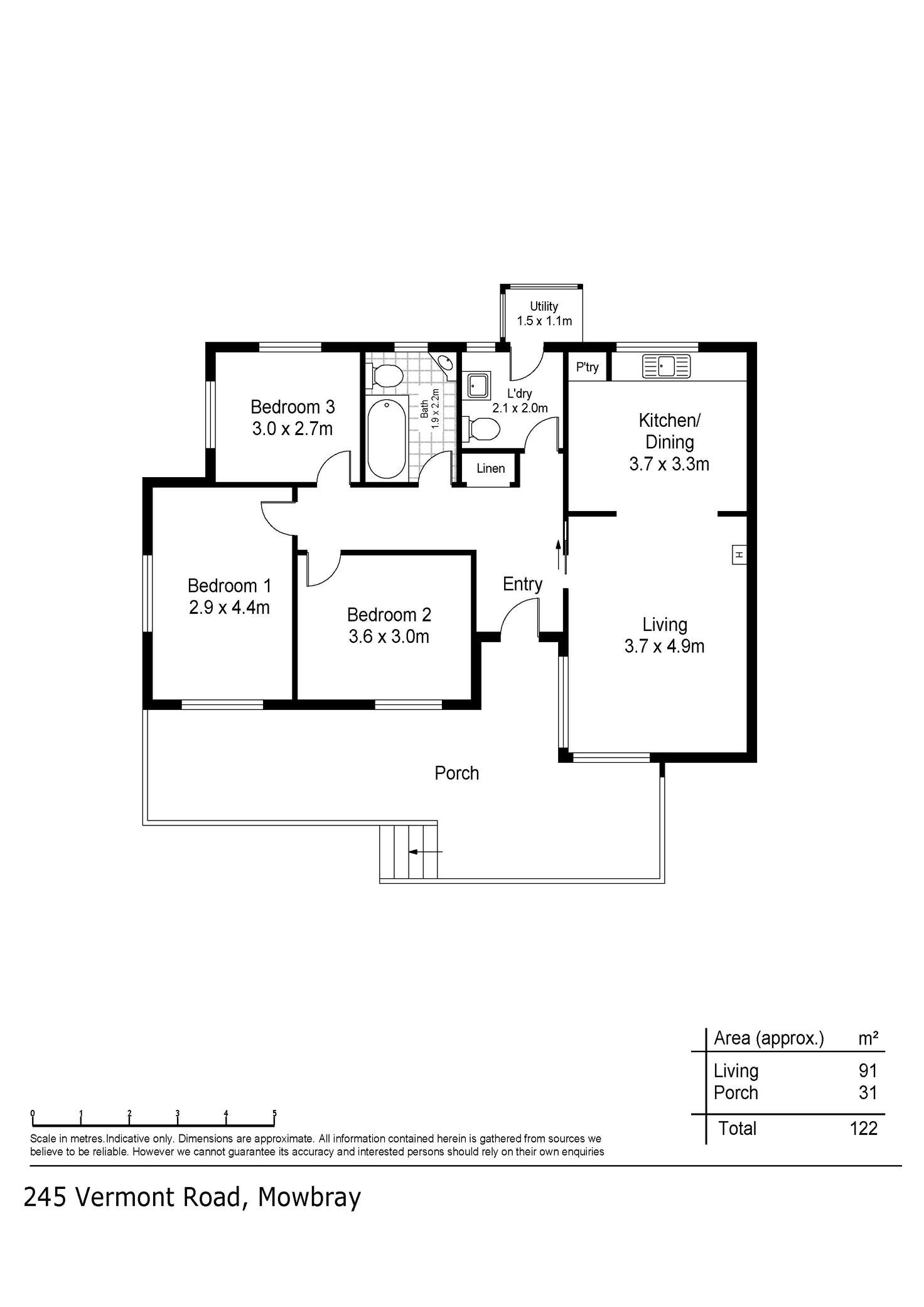 Floorplan of Homely house listing, 245 Vermont Road, Mowbray TAS 7248