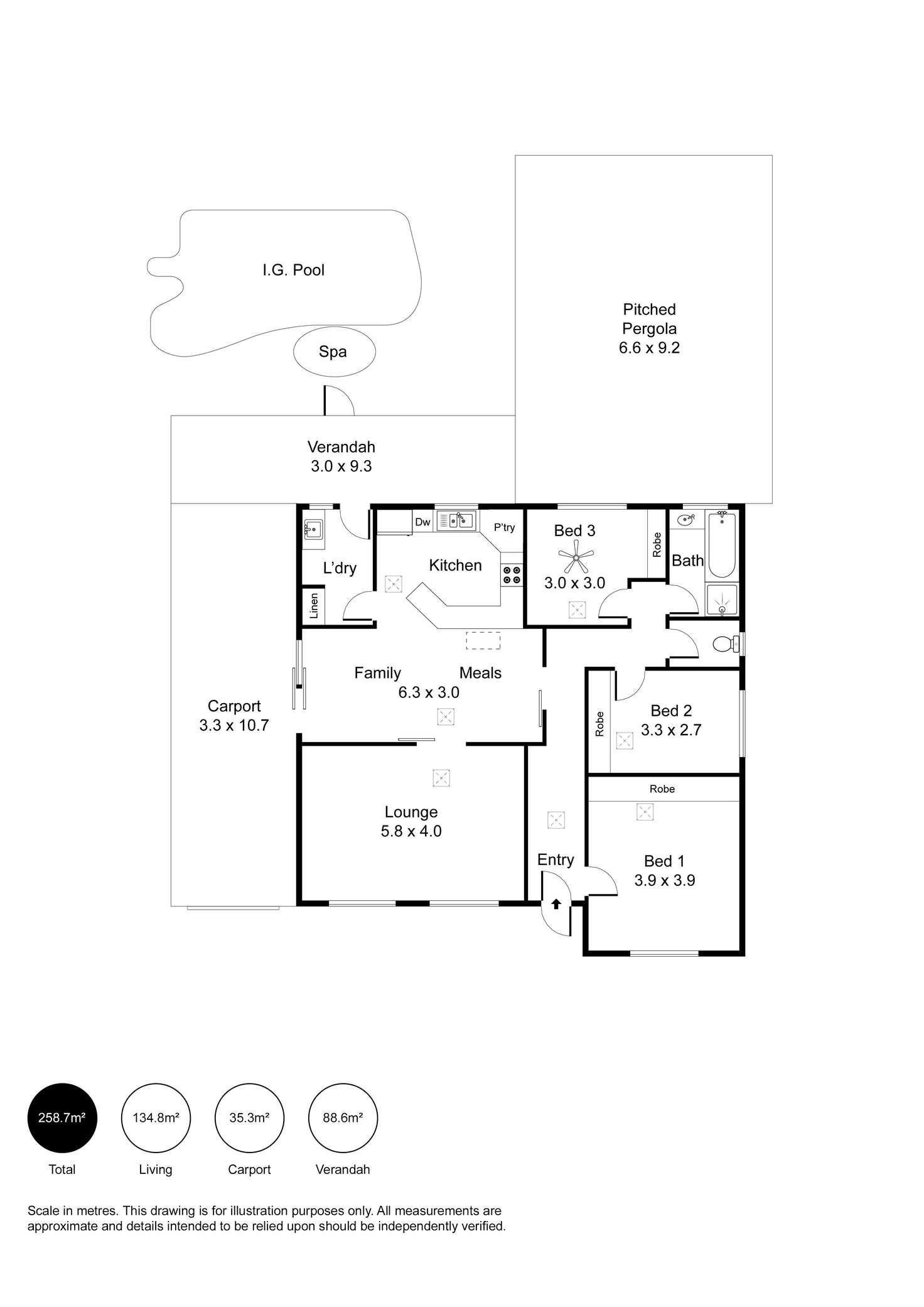 Floorplan of Homely house listing, 17 Bollen Street, North Haven SA 5018