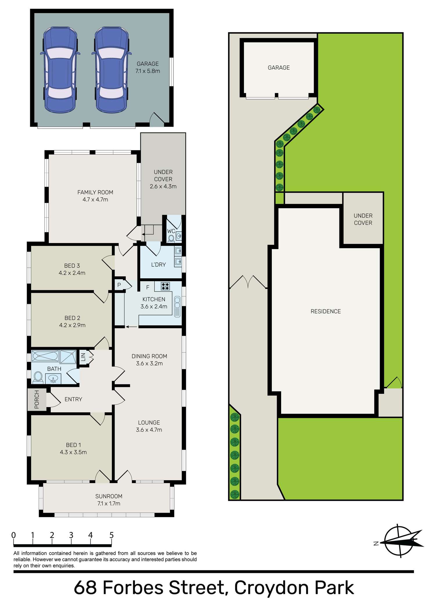 Floorplan of Homely house listing, 68 Forbes Street, Croydon Park NSW 2133