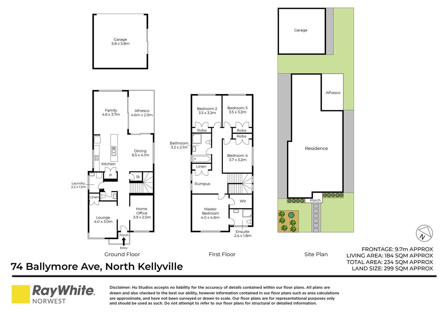 Floorplan of Homely house listing, 74 Ballymore Avenue, North Kellyville NSW 2155