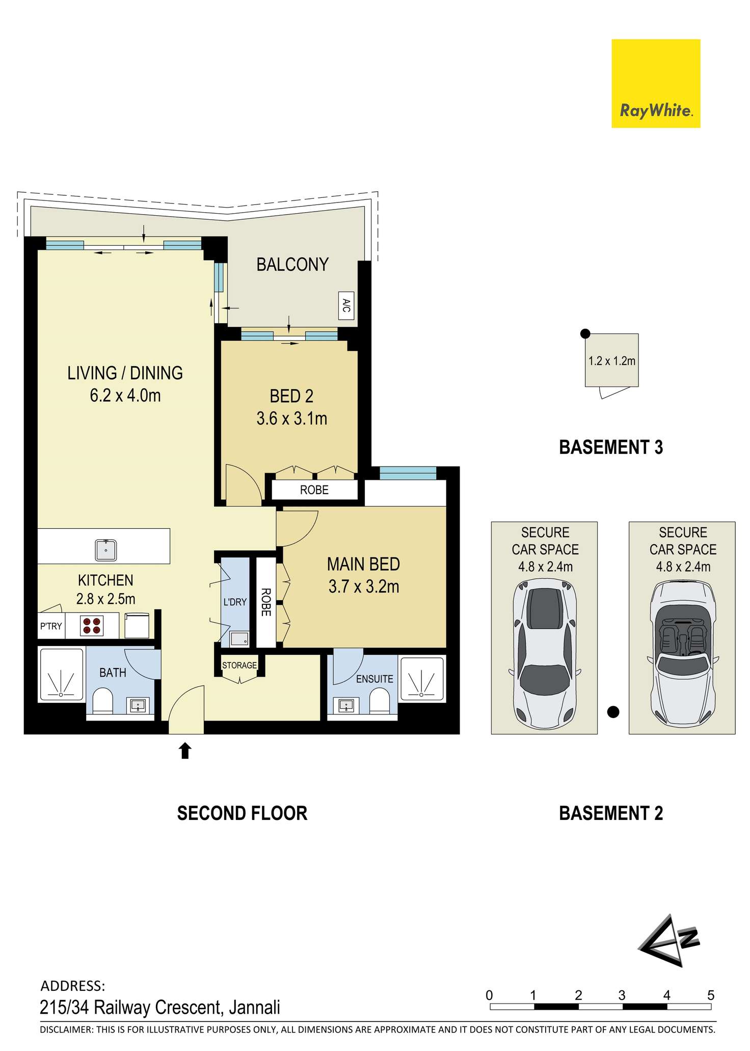 Floorplan of Homely apartment listing, 215/34-38 Railway Crescent, Jannali NSW 2226