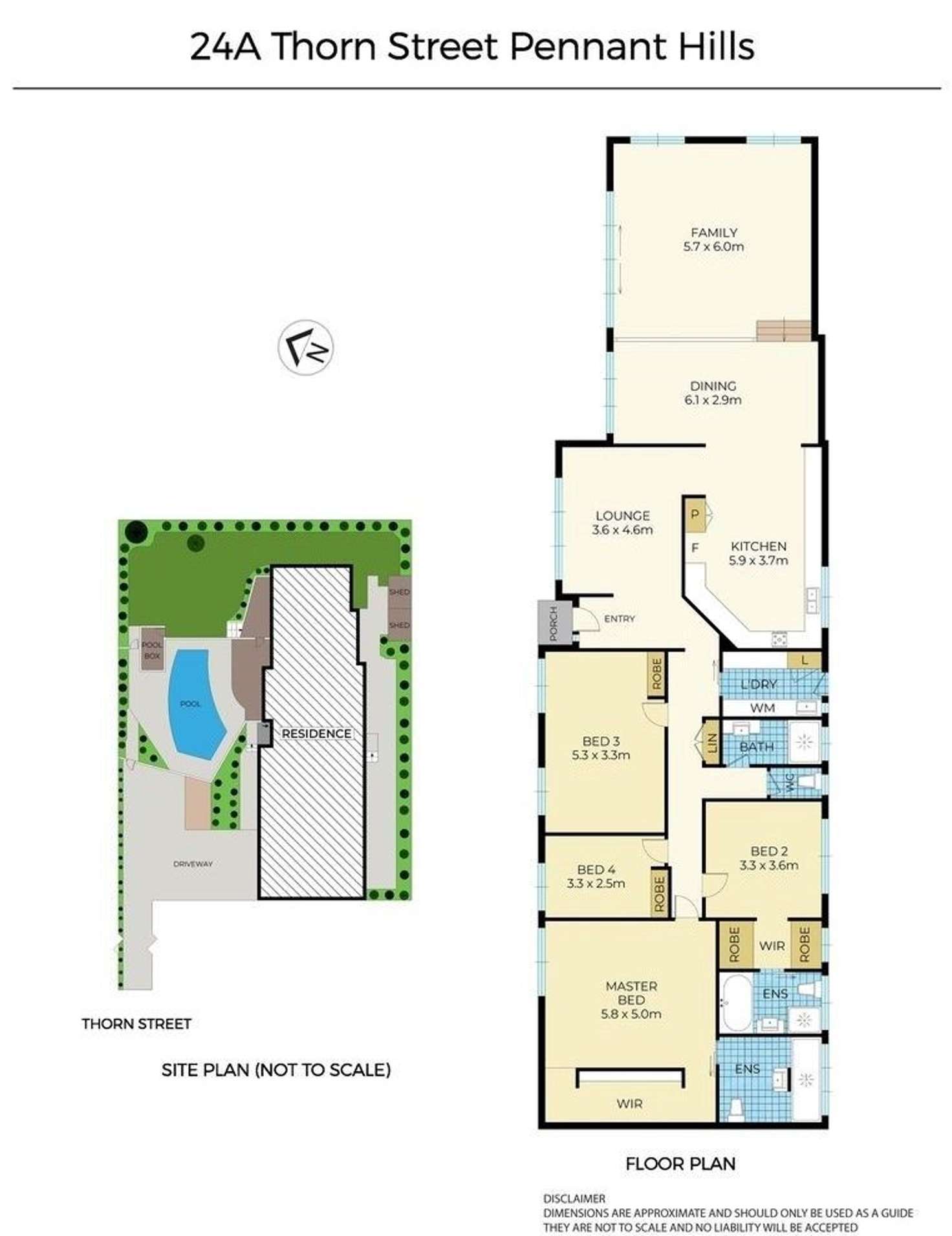 Floorplan of Homely house listing, 24a Thorn Street, Pennant Hills NSW 2120