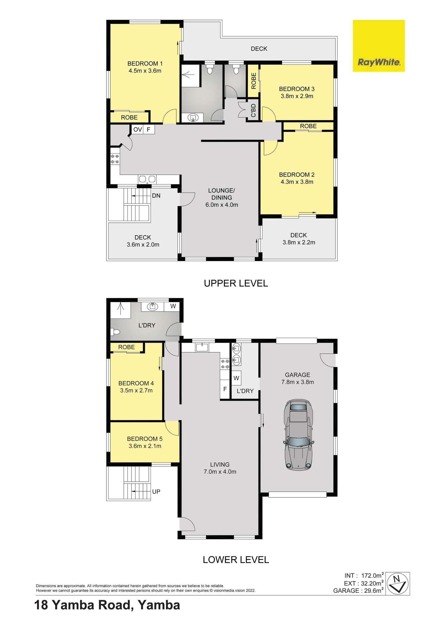 Floorplan of Homely house listing, 18 Yamba Road, Yamba NSW 2464