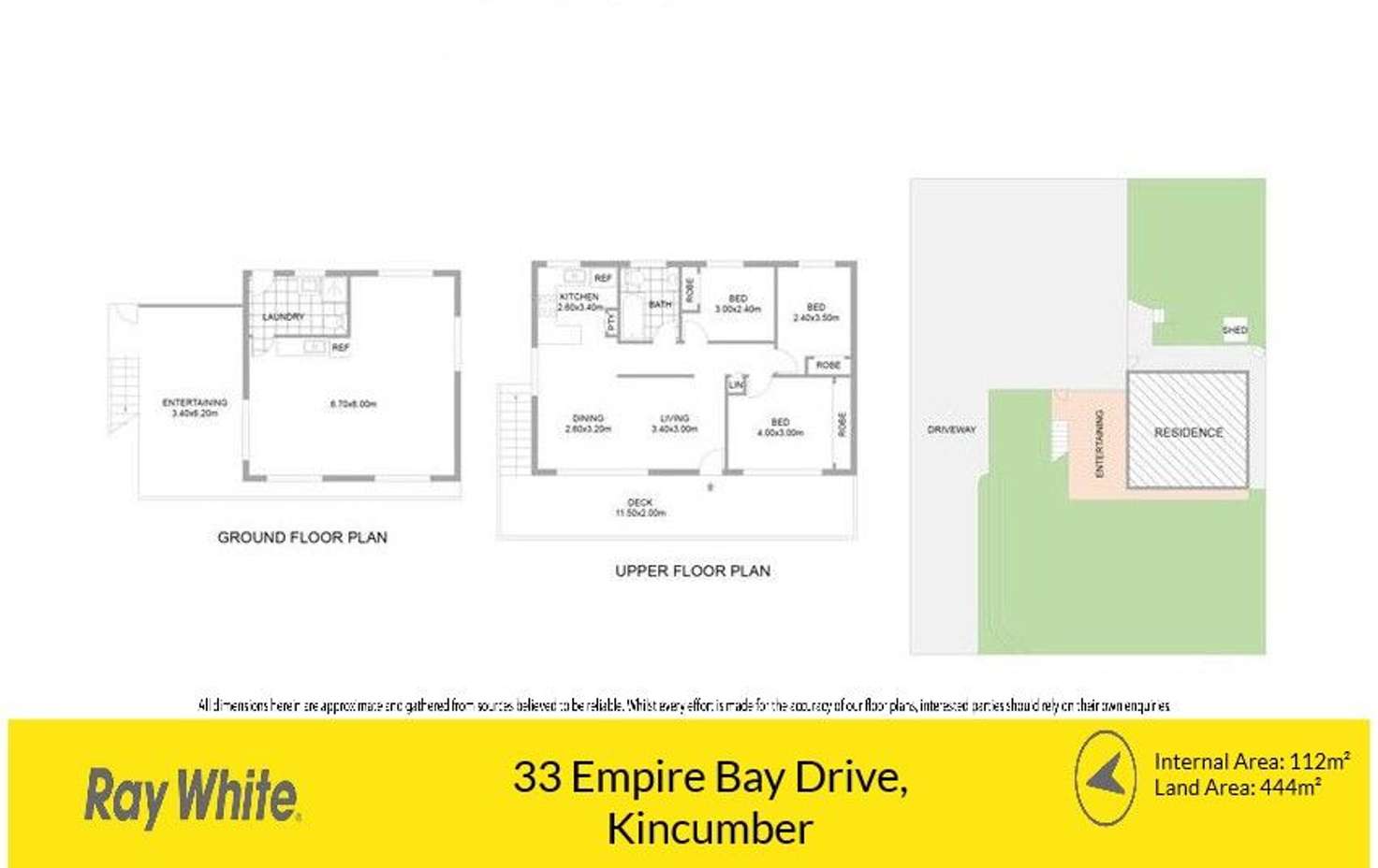 Floorplan of Homely house listing, 33 Empire Bay Drive, Kincumber NSW 2251
