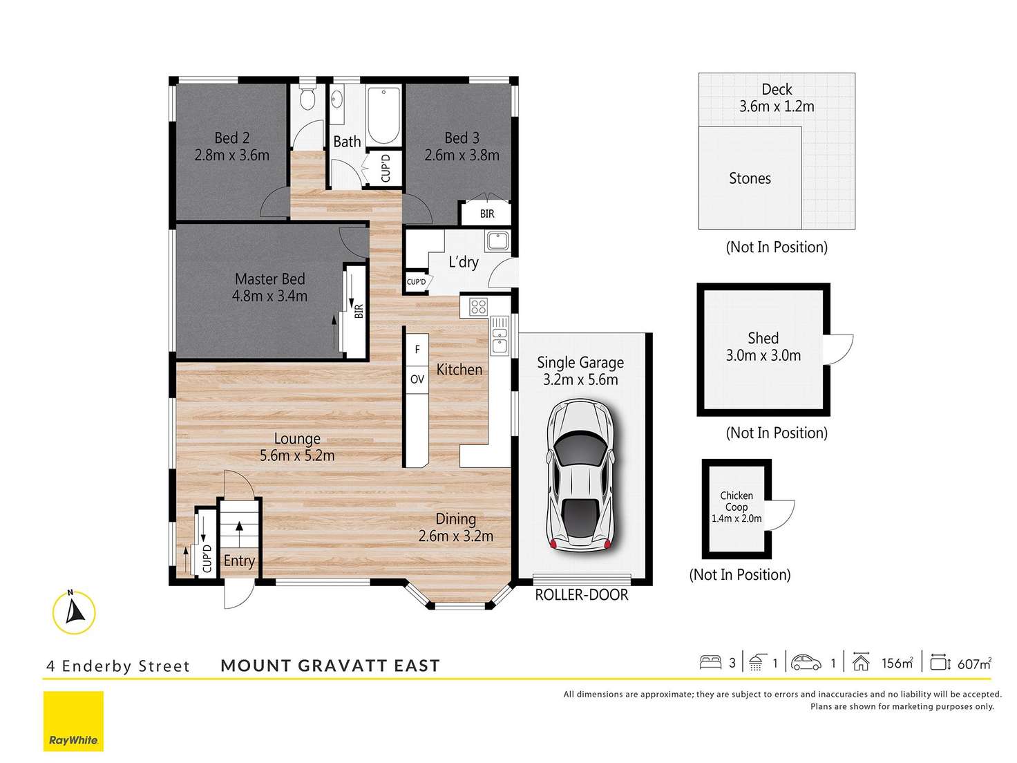 Floorplan of Homely house listing, 4 Enderby Street, Mount Gravatt East QLD 4122