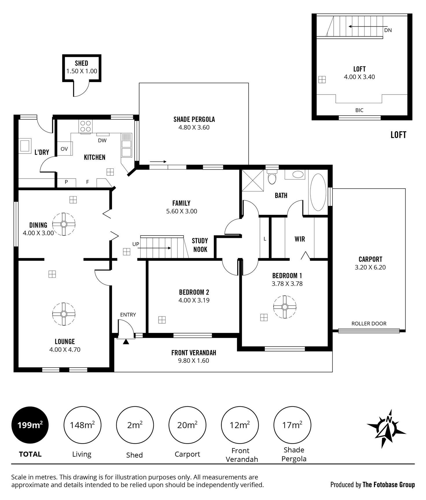 Floorplan of Homely house listing, 28A Beck Street, Henley Beach SA 5022