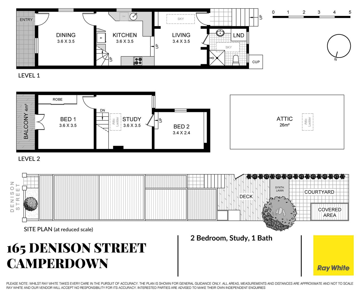 Floorplan of Homely house listing, 165 Denison Street, Camperdown NSW 2050