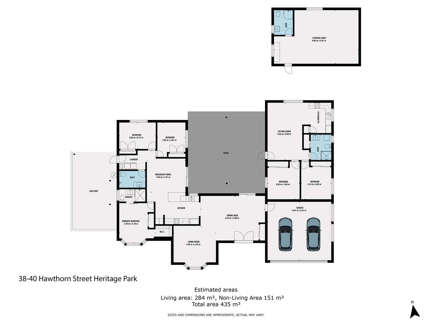 Floorplan of Homely house listing, 38-40 Hawthorn Street, Heritage Park QLD 4118