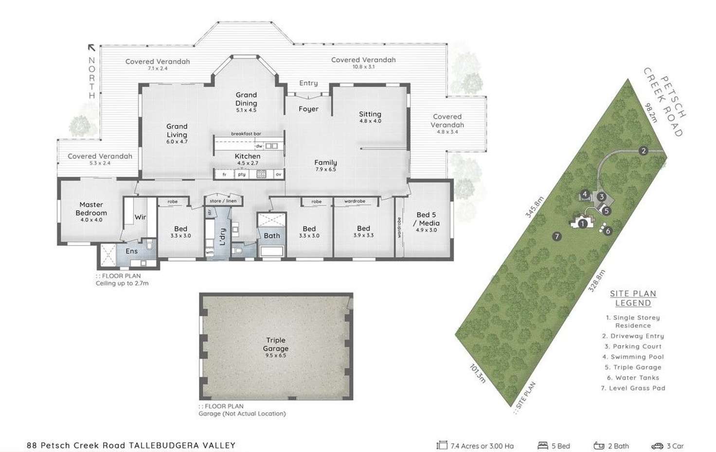 Floorplan of Homely house listing, 88 Petsch Creek Road, Tallebudgera Valley QLD 4228