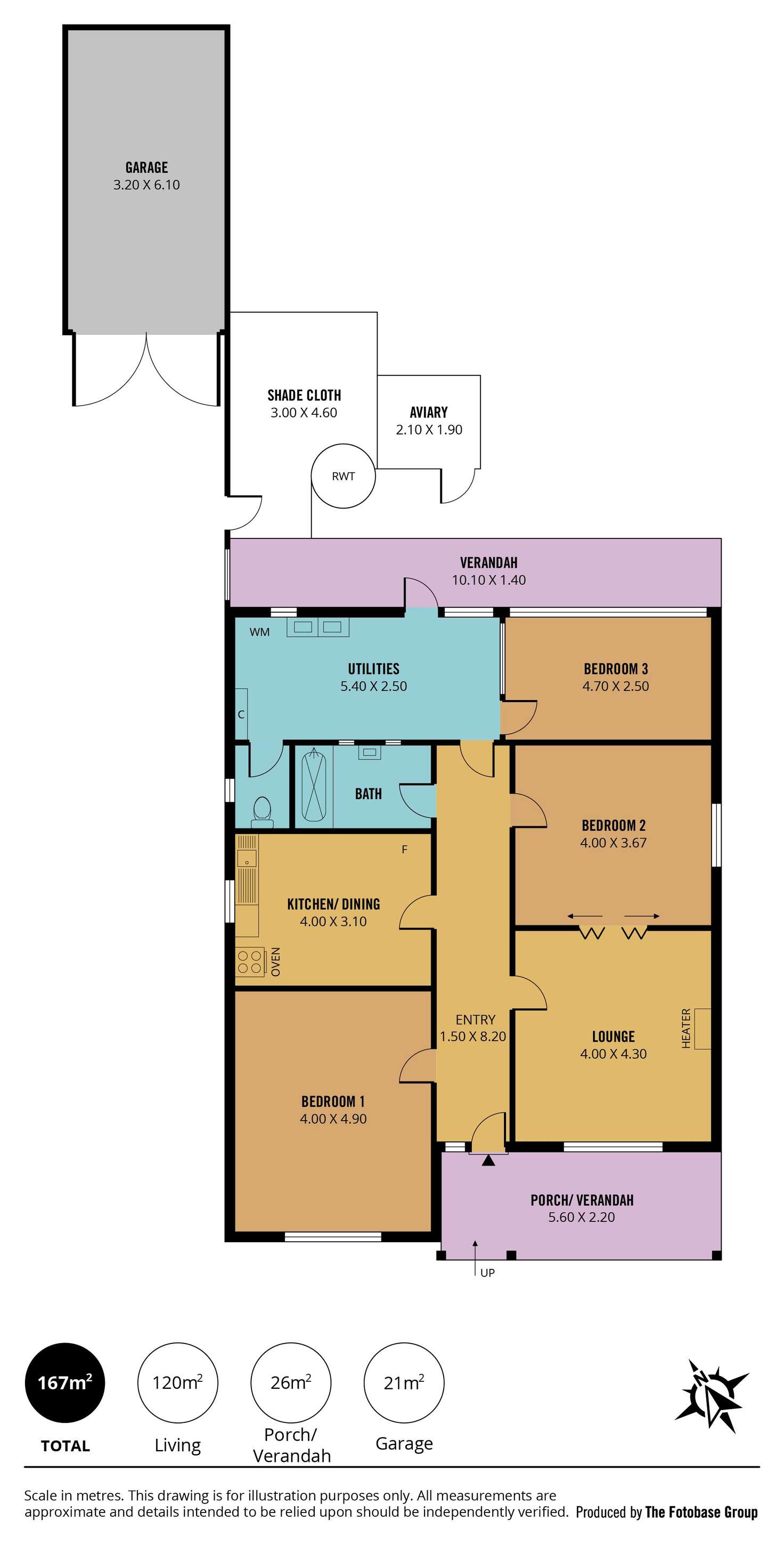 Floorplan of Homely house listing, 129 Osborne Avenue, Woodville Park SA 5011