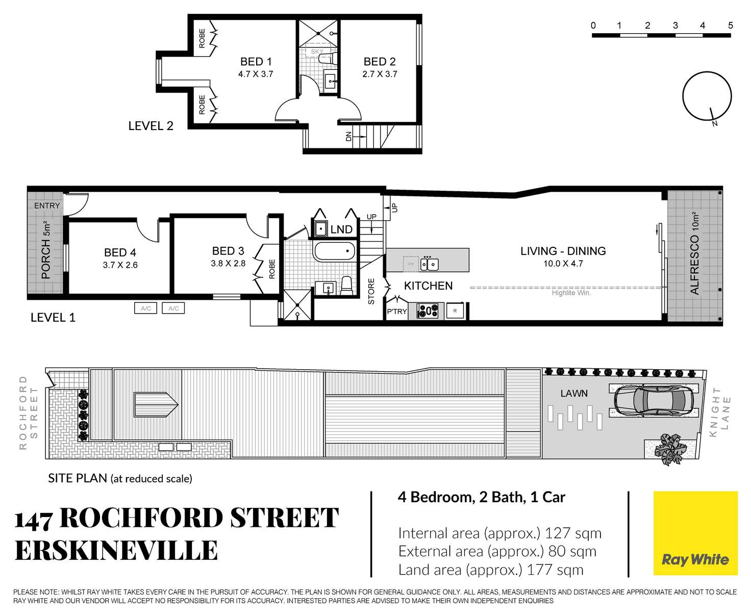 Floorplan of Homely house listing, 147 Rochford Street, Erskineville NSW 2043