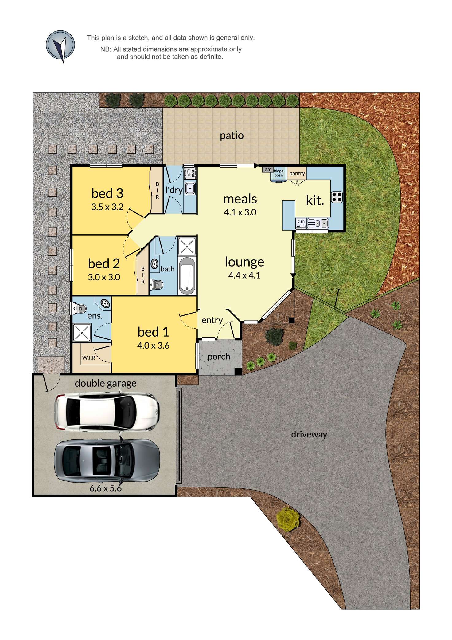 Floorplan of Homely unit listing, 46A Beresford Road, Lilydale VIC 3140