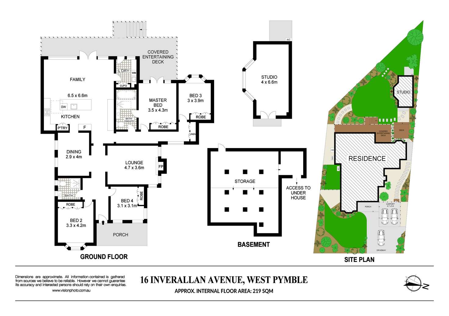 Floorplan of Homely house listing, 16 Inverallan Avenue, West Pymble NSW 2073