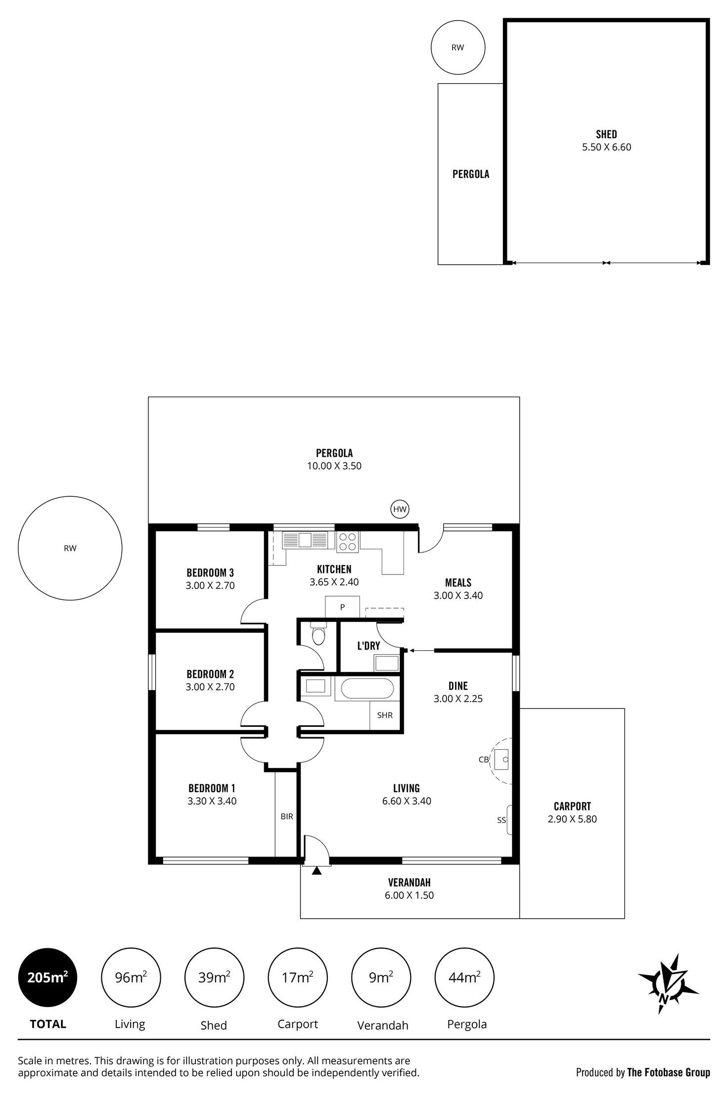 Floorplan of Homely house listing, 13 Darkana Road, Balhannah SA 5242