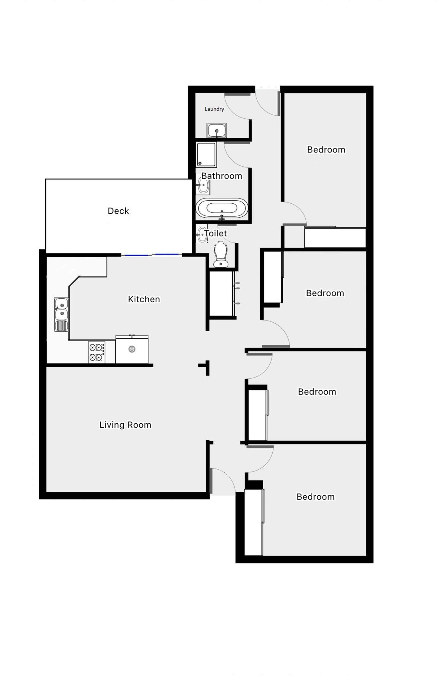 Floorplan of Homely house listing, 10 Logan Avenue, Mildura VIC 3500