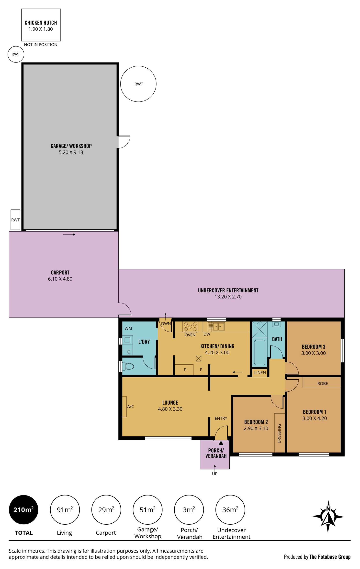 Floorplan of Homely house listing, 3 Dovell Street, Bedford Park SA 5042