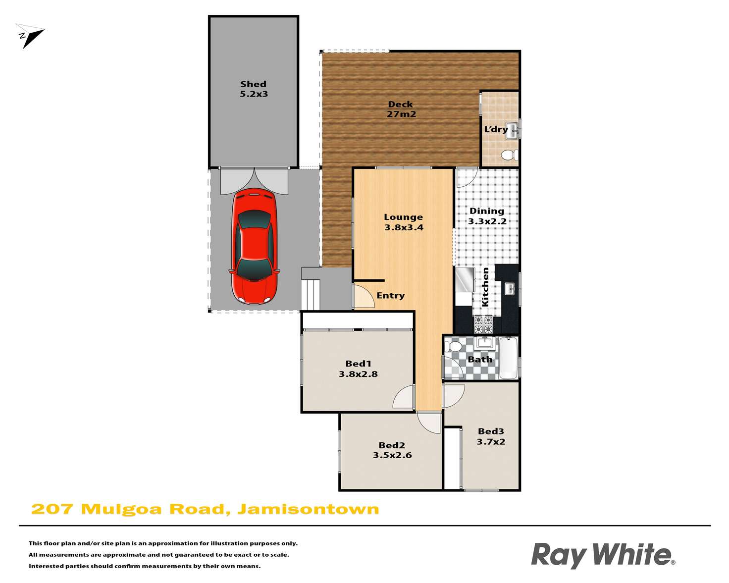 Floorplan of Homely house listing, 207 Mulgoa Road, Jamisontown NSW 2750