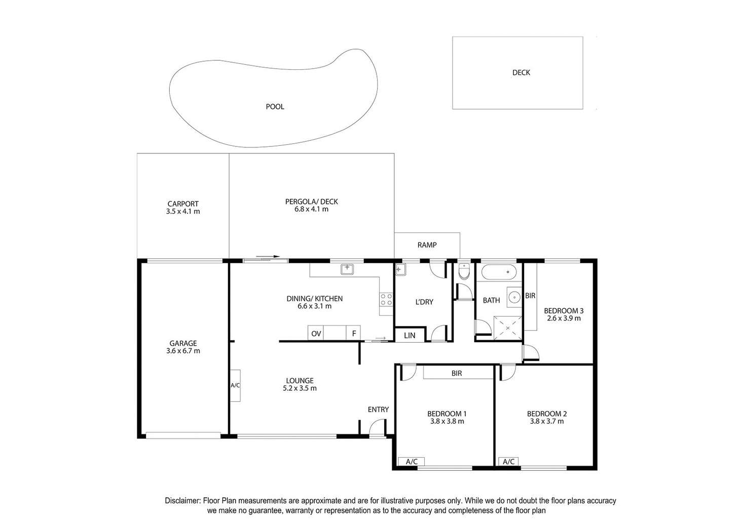 Floorplan of Homely house listing, 134 North Terrace, Mount Gambier SA 5290