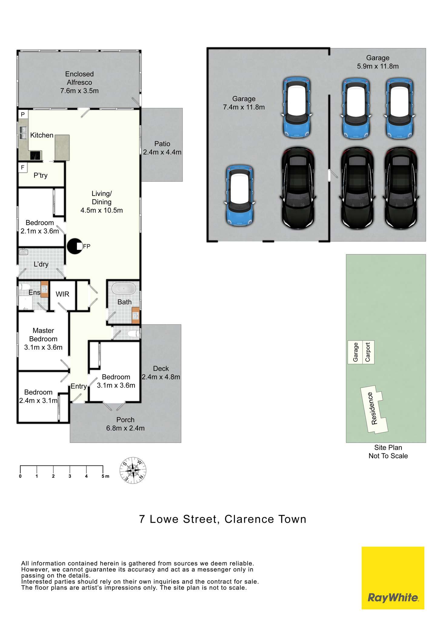 Floorplan of Homely house listing, 7 Lowe Street, Clarence Town NSW 2321