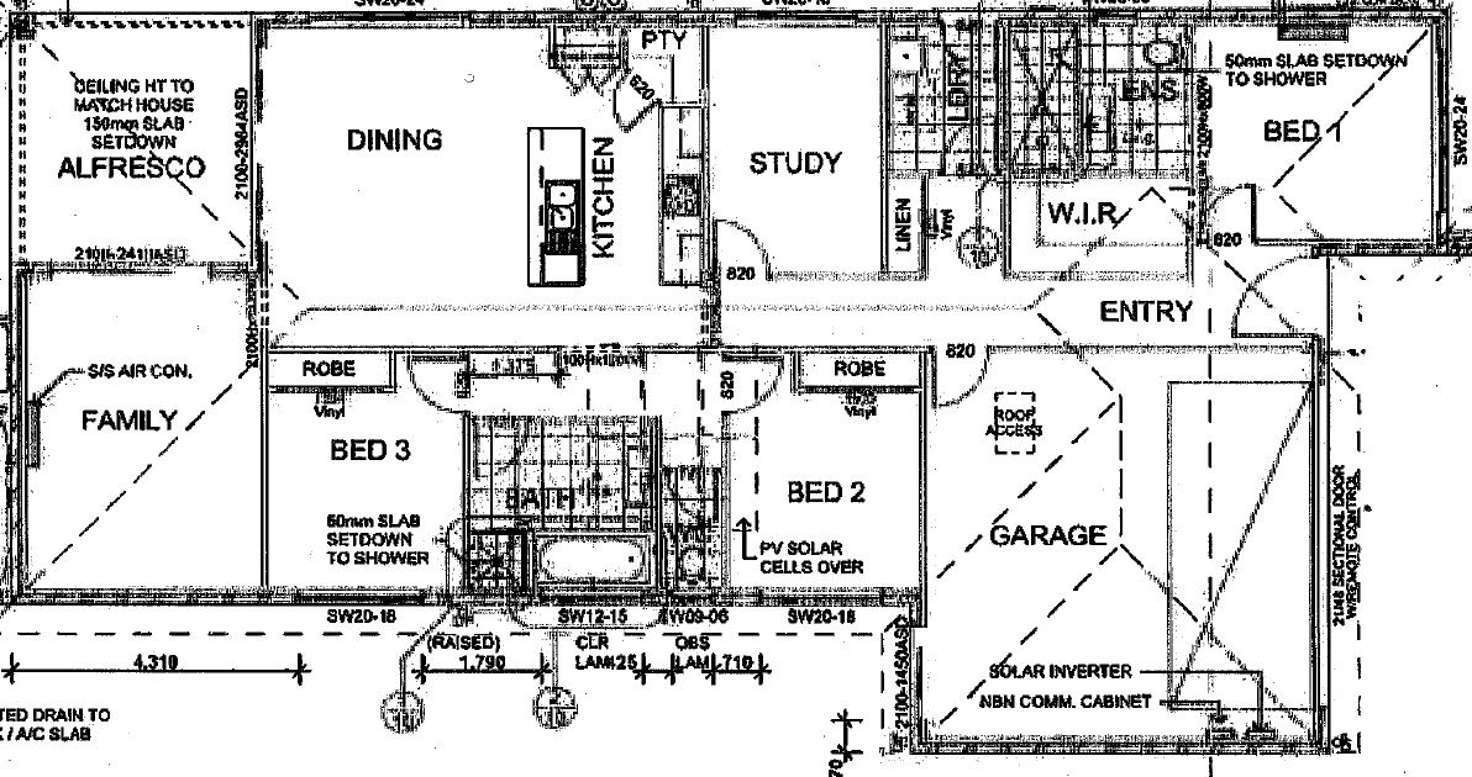 Floorplan of Homely house listing, 1 Amber Drive, Caloundra West QLD 4551