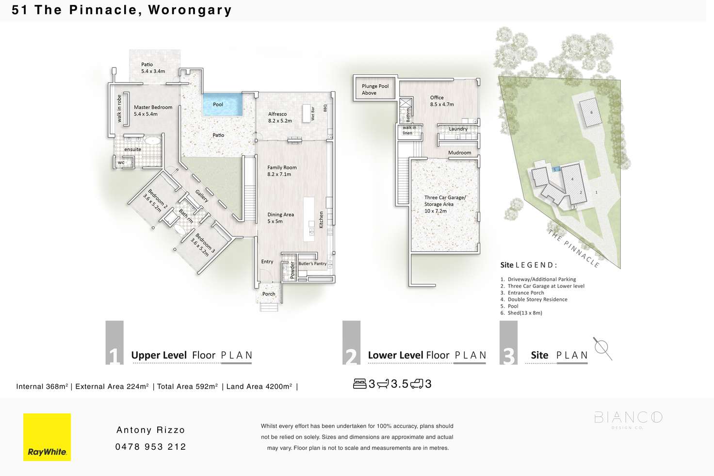 Floorplan of Homely house listing, 51 The Pinnacle, Worongary QLD 4213