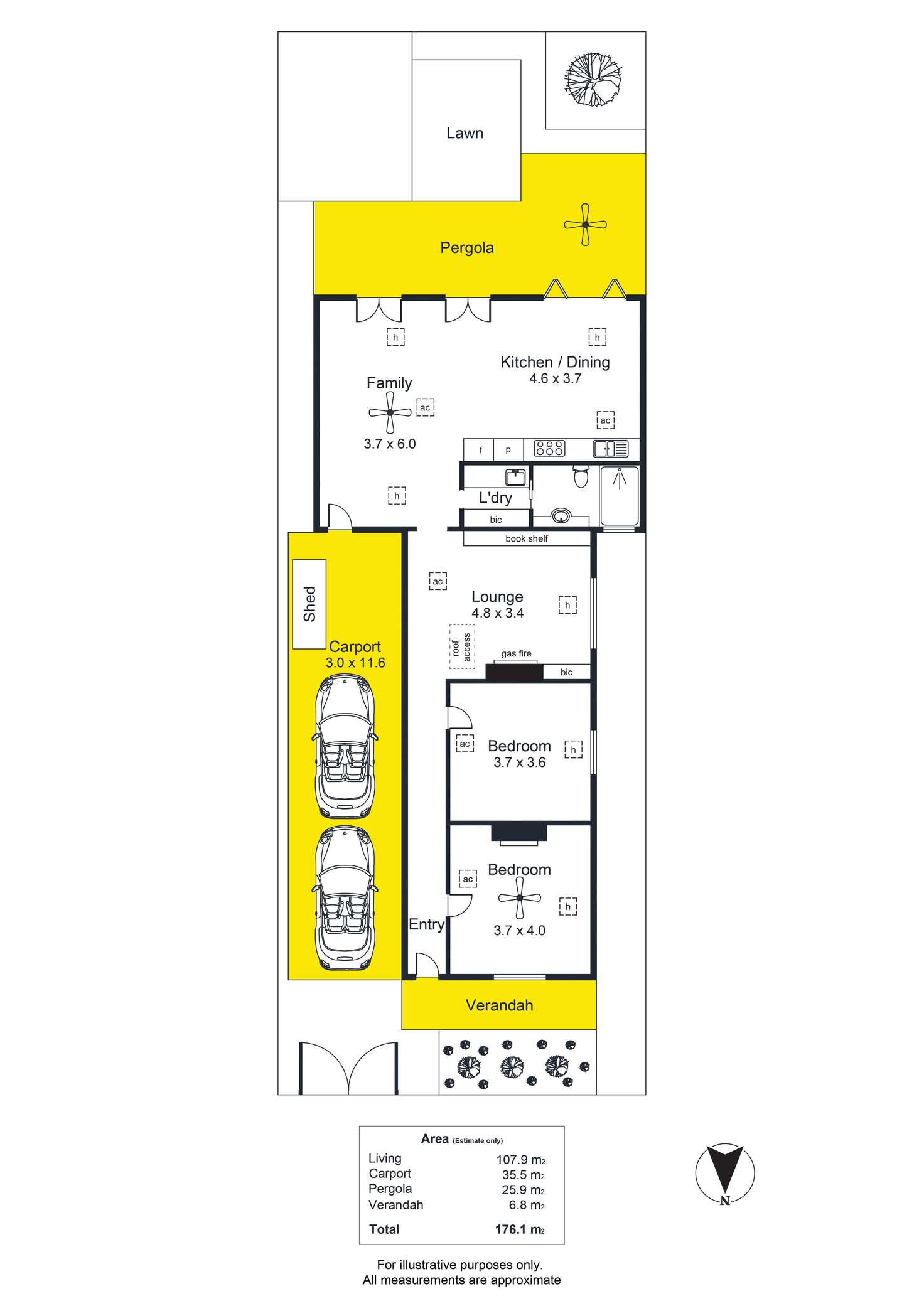 Floorplan of Homely house listing, 14 John Street, Eastwood SA 5063