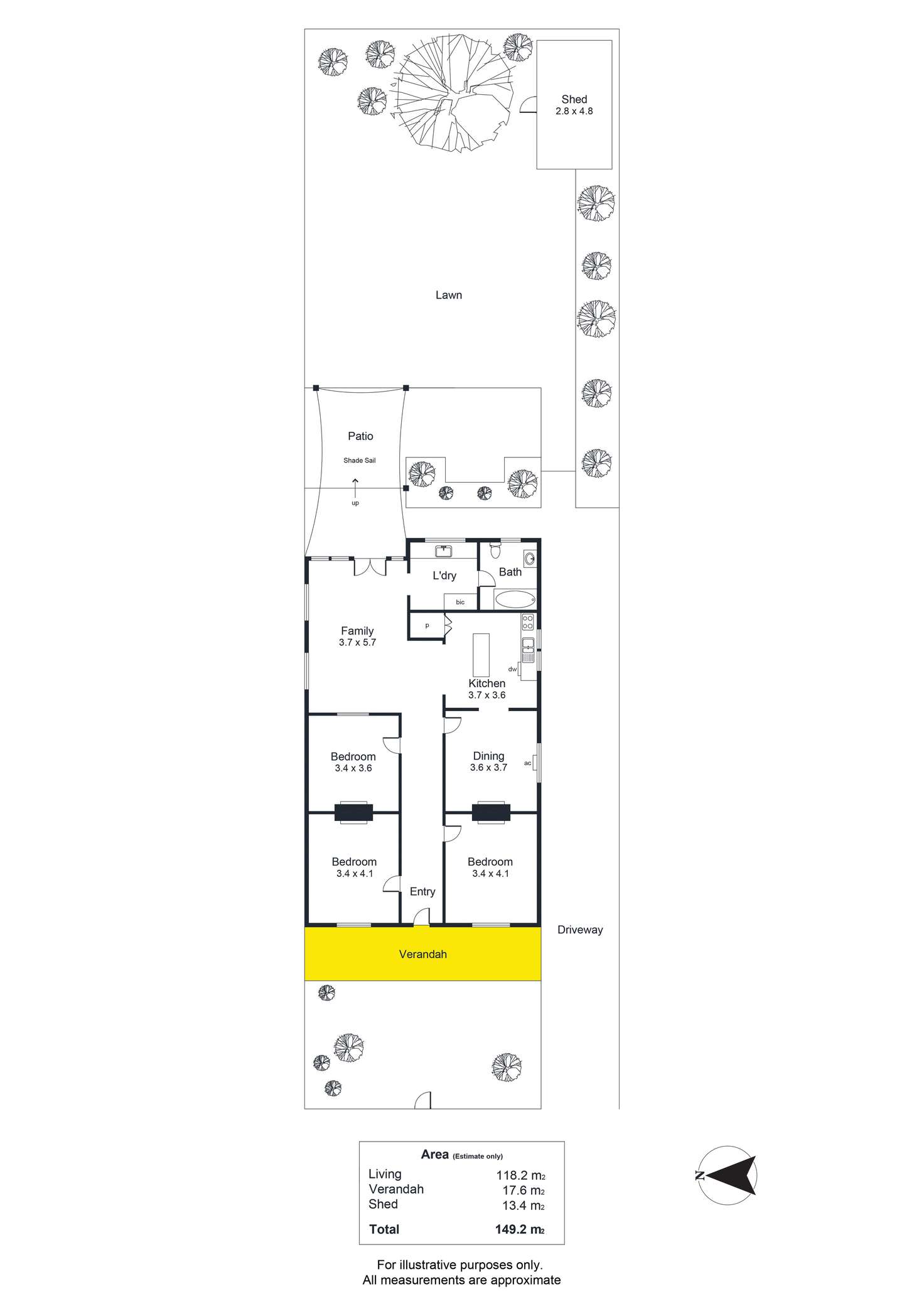 Floorplan of Homely house listing, 5 Nelson Street, Fullarton SA 5063