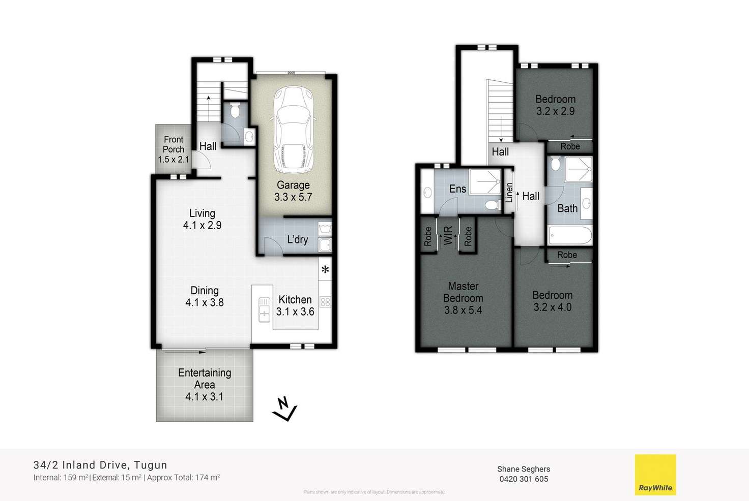 Floorplan of Homely townhouse listing, 34/2 Inland Drive, Tugun QLD 4224