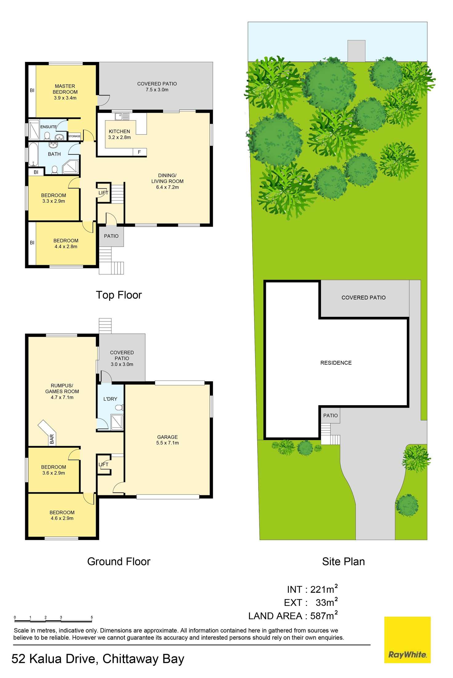 Floorplan of Homely house listing, 52 Kalua Drive, Chittaway Bay NSW 2261