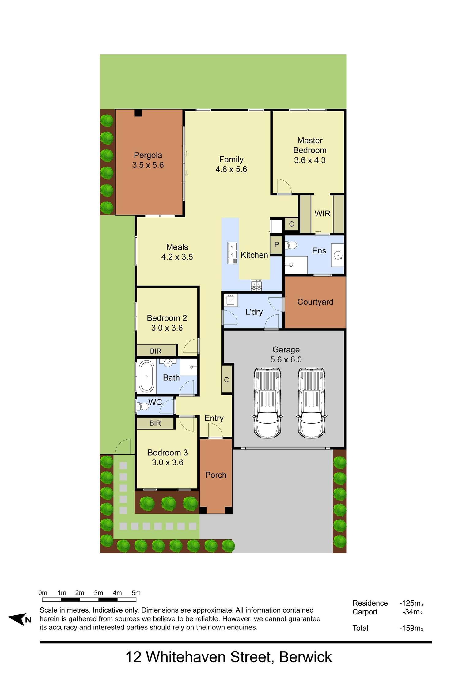 Floorplan of Homely house listing, 12 Whitehaven Street, Berwick VIC 3806