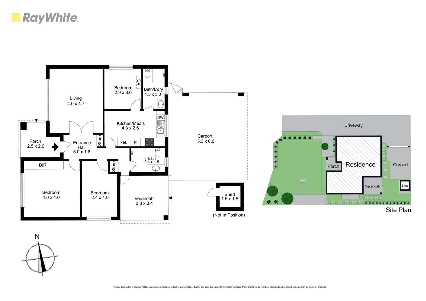 Floorplan of Homely unit listing, 1/8 Bosco Street, Chadstone VIC 3148
