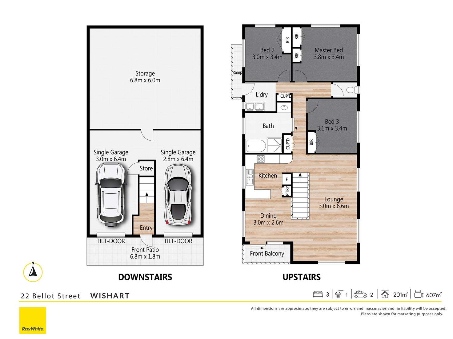 Floorplan of Homely house listing, 22 Bellot Street, Wishart QLD 4122