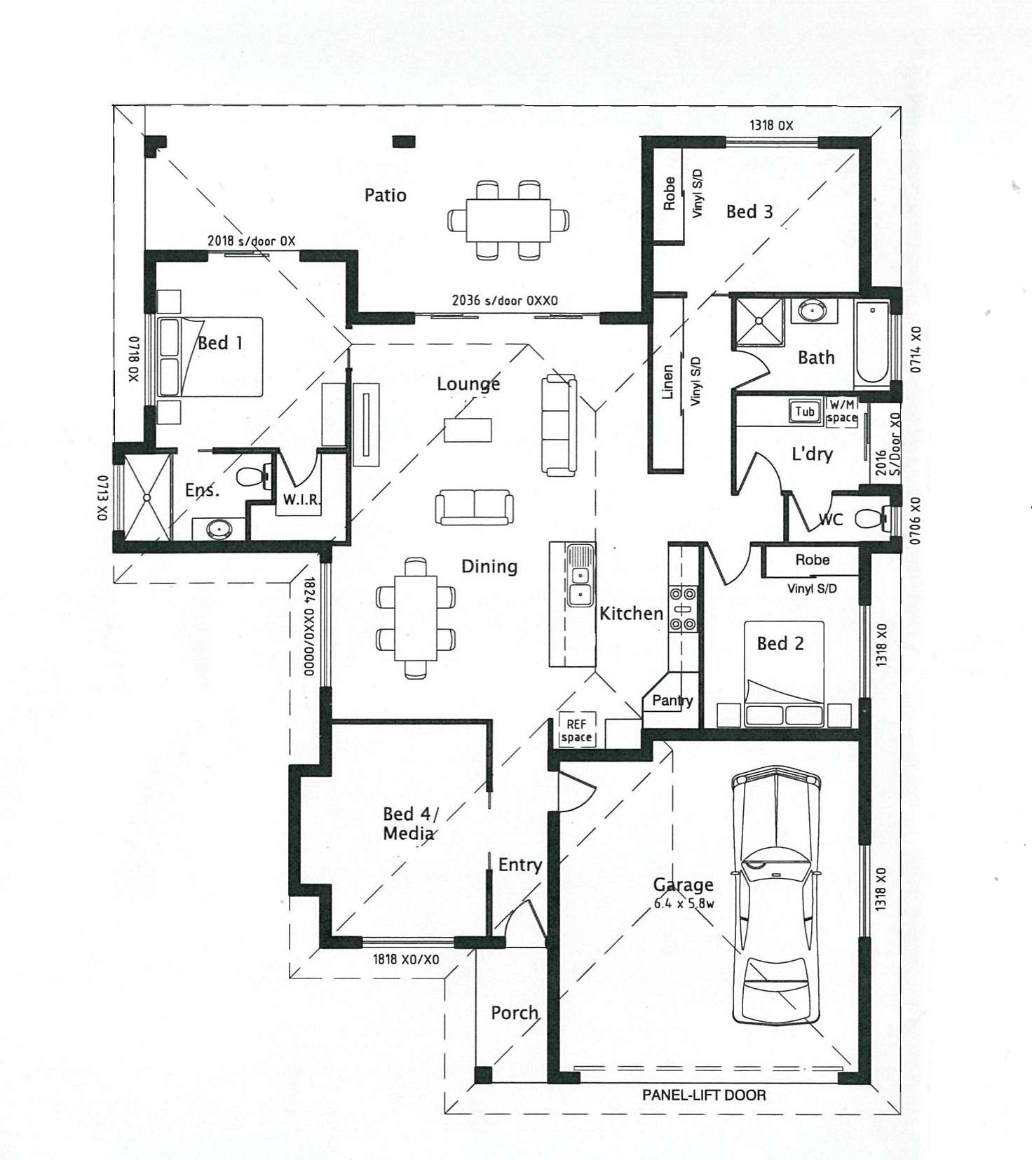 Floorplan of Homely house listing, 8 Oberonia Close, Edmonton QLD 4869