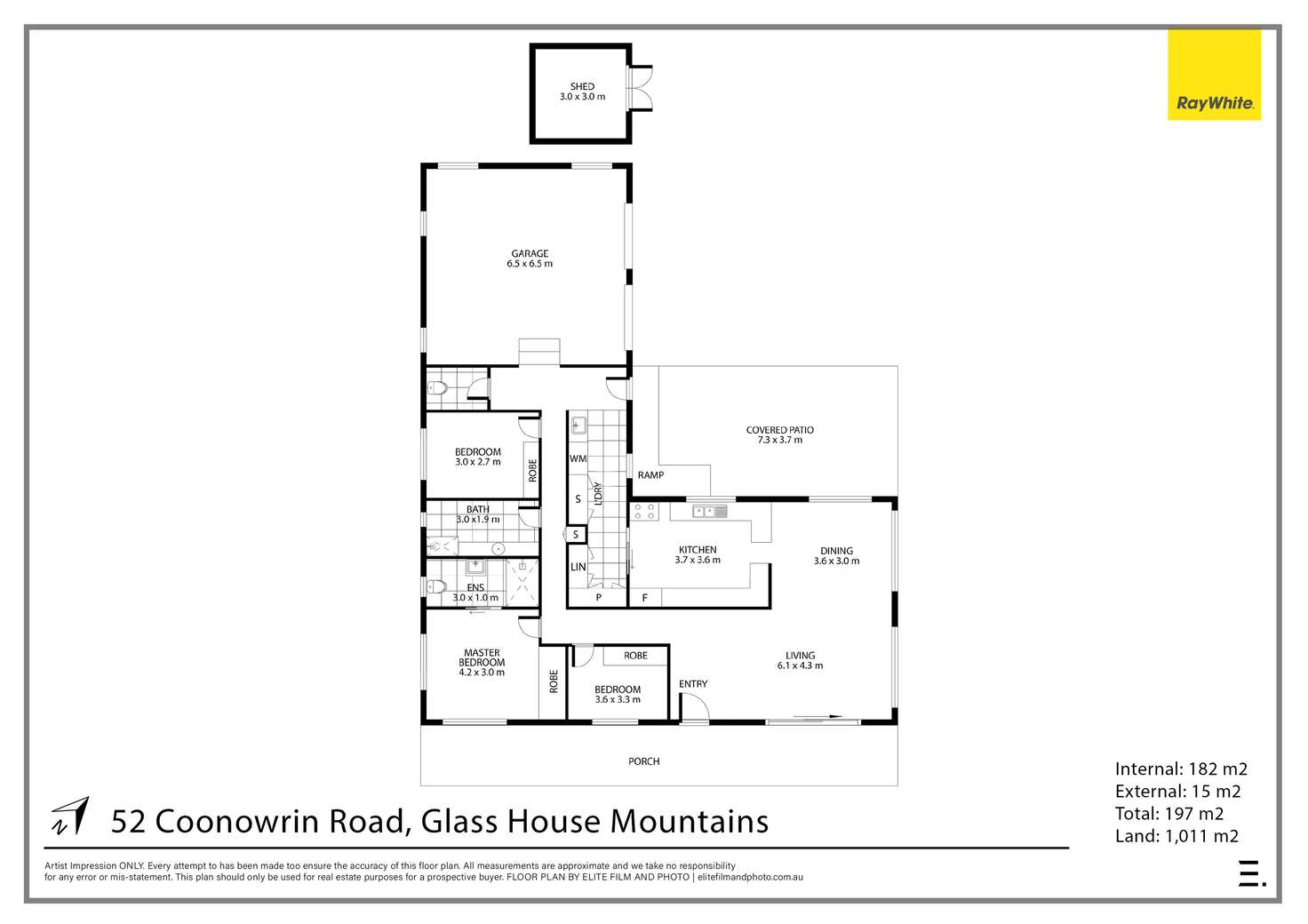 Floorplan of Homely house listing, 52 Coonowrin Road, Glass House Mountains QLD 4518