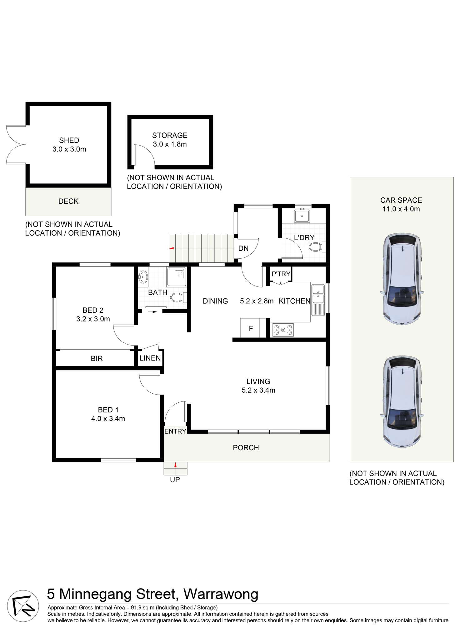 Floorplan of Homely house listing, 5 Minnegang Street, Warrawong NSW 2502