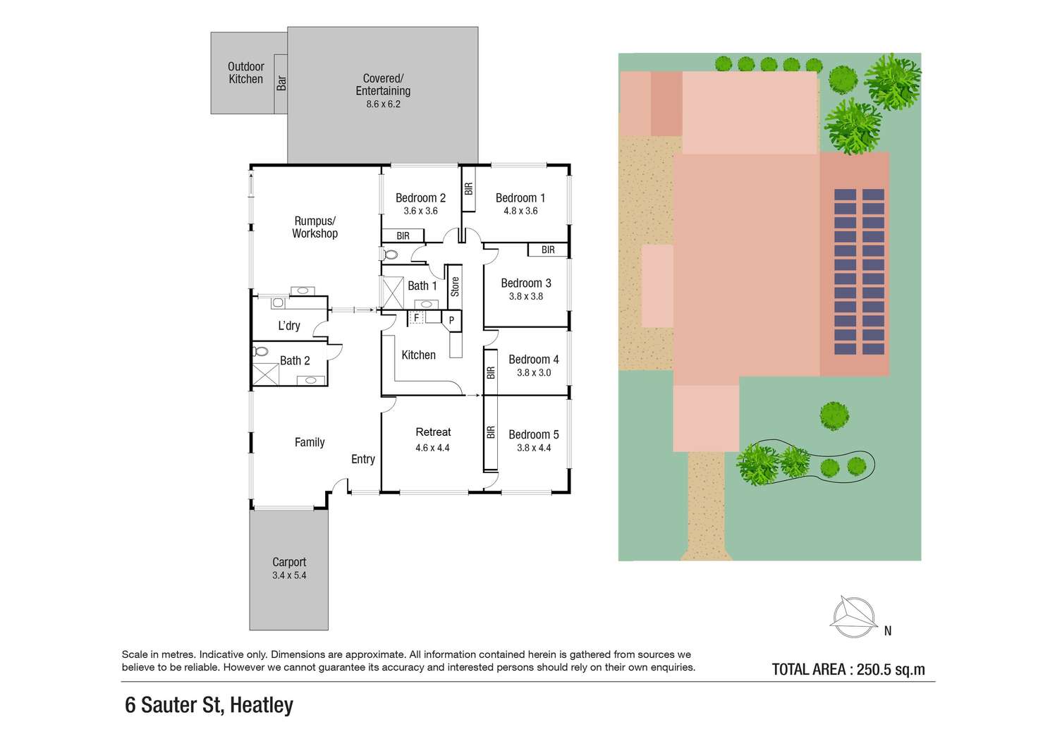 Floorplan of Homely house listing, 6 Sauter Street, Heatley QLD 4814
