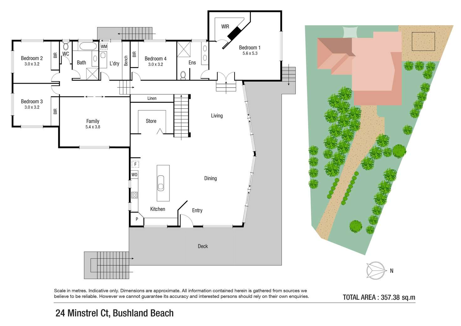 Floorplan of Homely house listing, 24 Minstrel Court, Bushland Beach QLD 4818