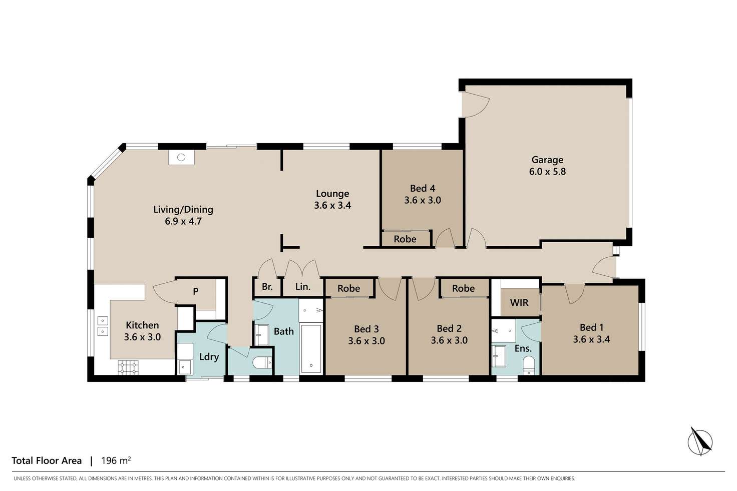 Floorplan of Homely house listing, 16 Gum Street, Warner QLD 4500