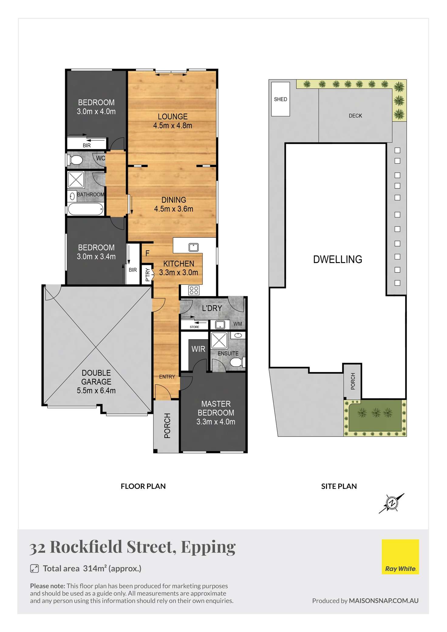 Floorplan of Homely house listing, 32 Rockfield Street, Epping VIC 3076